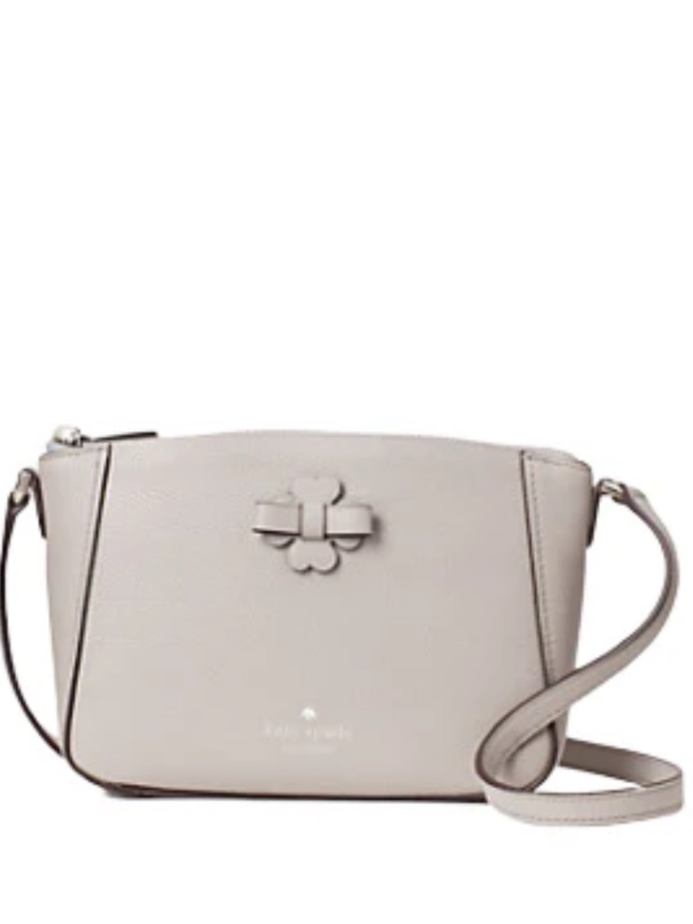 NWOT kate spade Talia Pebbled Leather Crossbody soft taupe
